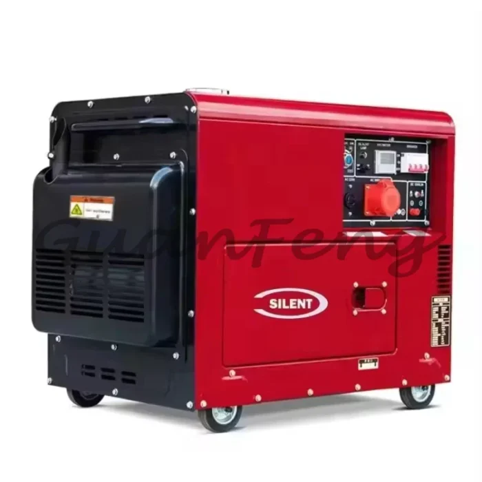 Super silent Diesel Generator for 5kva 6kva 8kva 10kva 12kva All copper Diesel Generators Air-cooled Silent Diesel Generators - Image 2