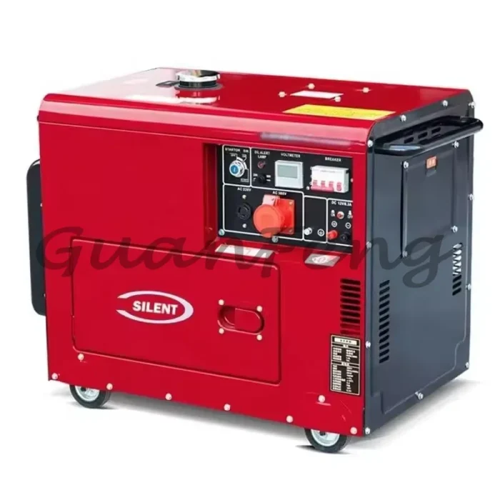 Super silent Diesel Generator for 5kva 6kva 8kva 10kva 12kva All copper Diesel Generators Air-cooled Silent Diesel Generators - Image 1