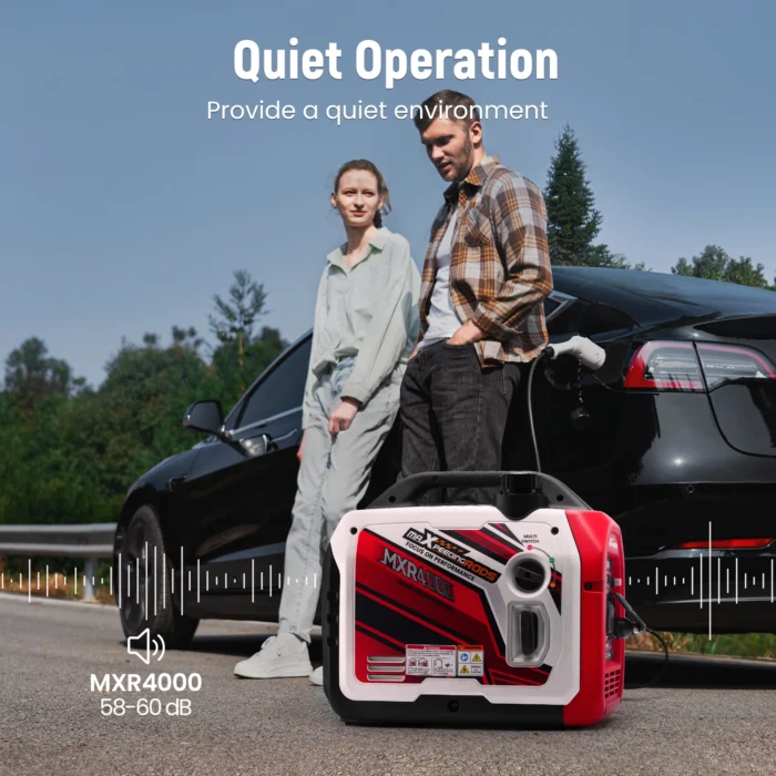 4000 Watt Camping Generator Portable Inverter Gas with 4-stroke 145cc OHV Engine Portable Power Generator - Image 2