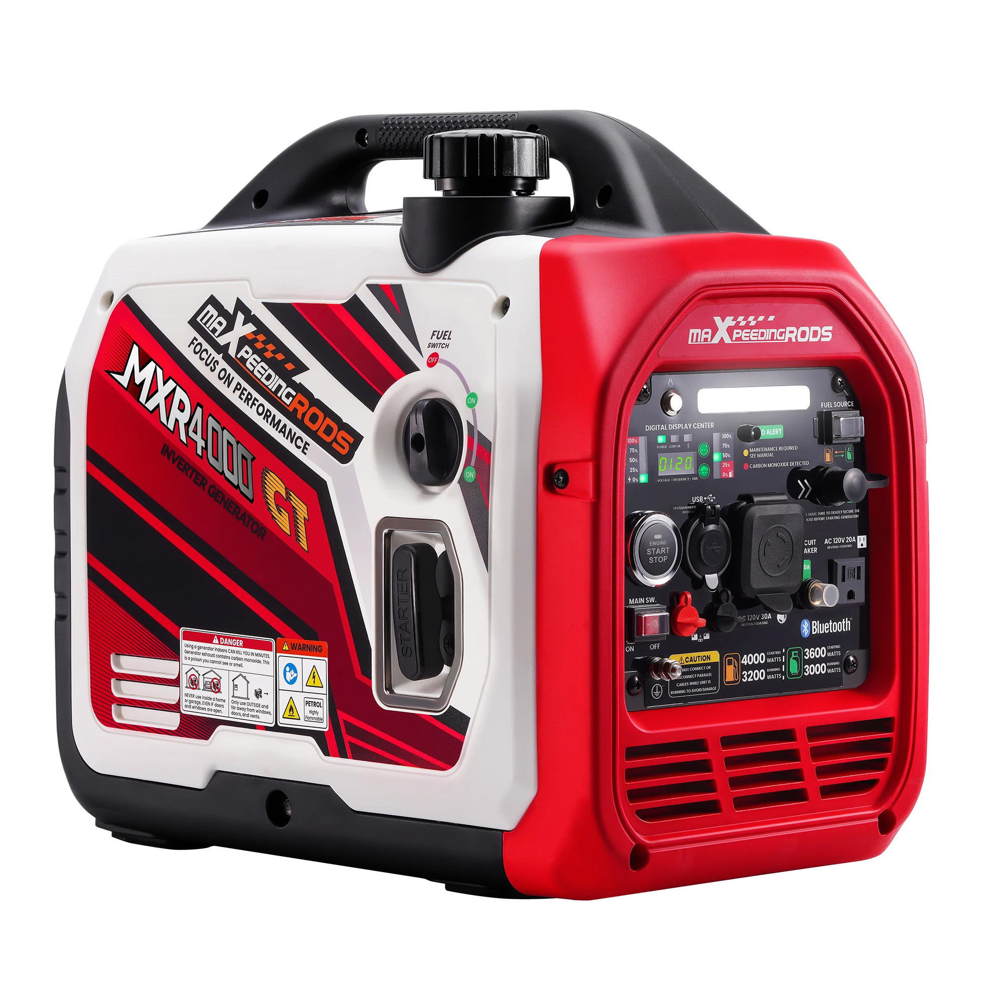 kf-S98f94c9cd4374b2db235fff0bdea0b9bn 4KW Portable Dual Fuel Generator Inverter LPG/Gas Bluetooth E-Start 58dB Portable Power Generator - Image 1