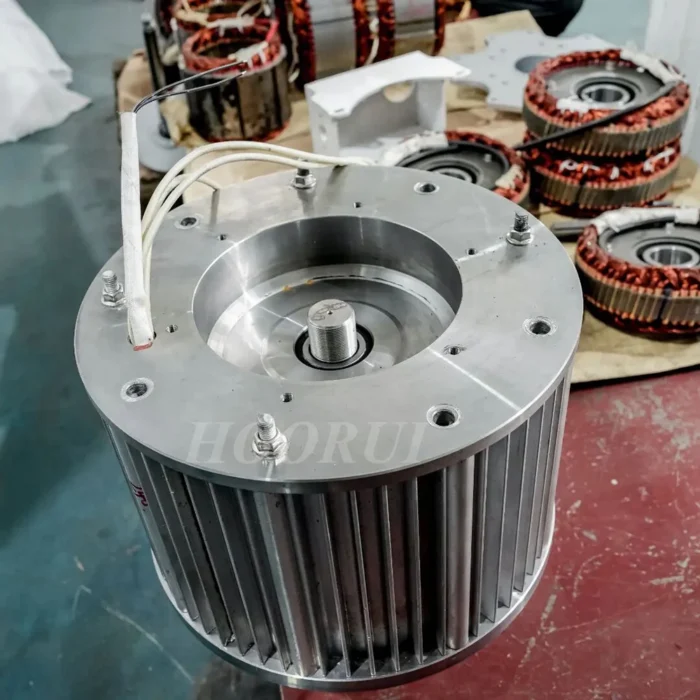 50KW 100KW 80KW 110V-380V Low RPM Alternator Permanent Magnet Rare Earth Turbine With Base 100KW 200KW 100KW Electric Generator - Image 4