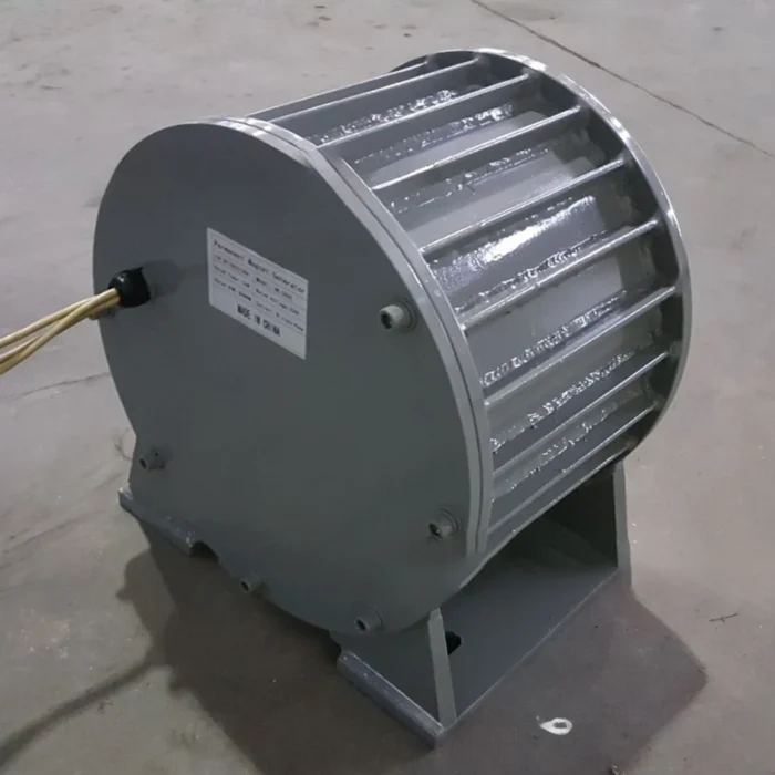 50KW 100KW 80KW 110V-380V Low RPM Alternator Permanent Magnet Rare Earth Turbine With Base 100KW 200KW 100KW Electric Generator - Image 2